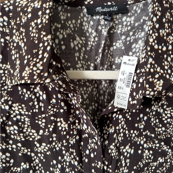 Madewell Brown Long Sleeve Dress - Picture 5 of 8